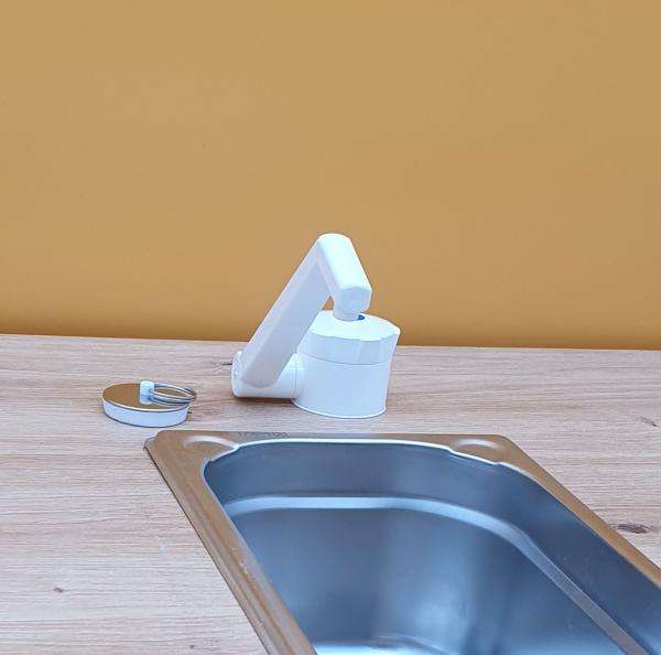 Spülbecken  Edelstahl 265/162